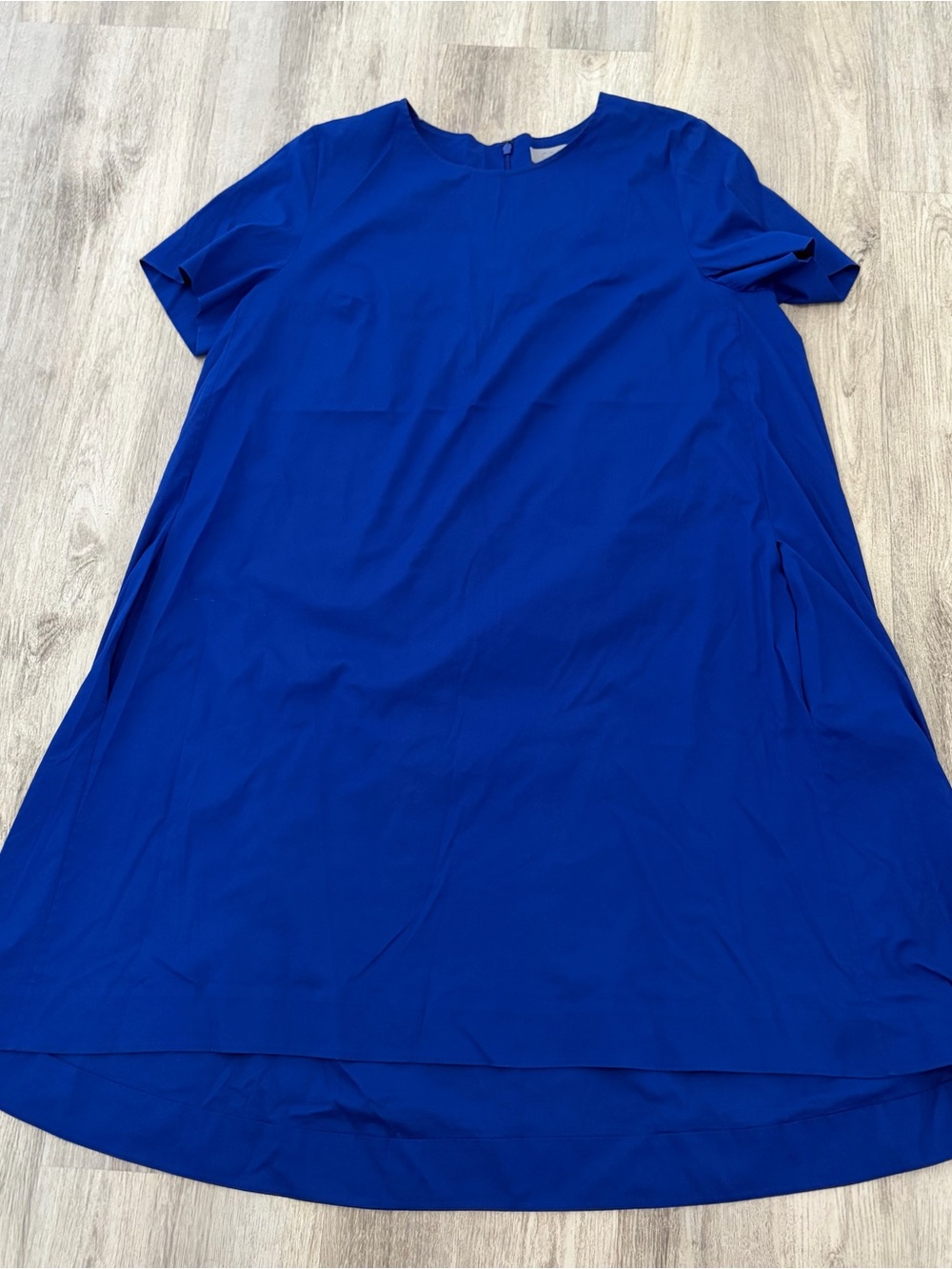 COS Short Sleeve Dress Womens Size 12 Royal Blue Career Academia shower Party
